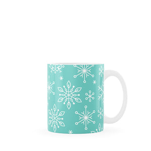 Blue Snowflake Mug