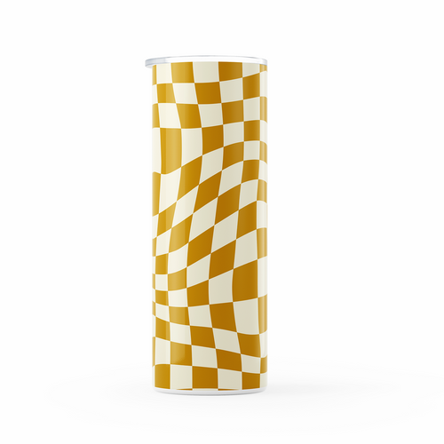 Checkered 20oz Tumbler