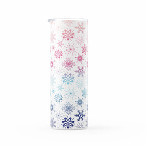 White Snowflake 20oz Tumbler