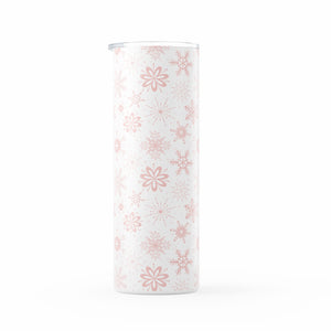 White Snowflake 20oz Tumbler