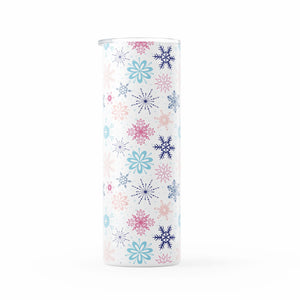 White Snowflake 20oz Tumbler