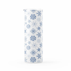 White Snowflake 20oz Tumbler