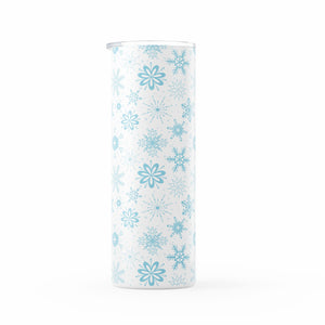 White Snowflake 20oz Tumbler