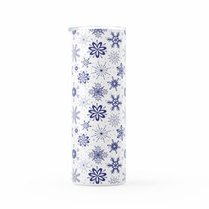 White Snowflake 20oz Tumbler