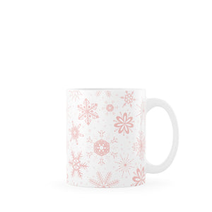 White Snowflake Mug