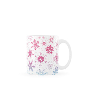White Snowflake Mug