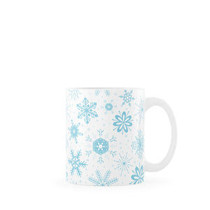White Snowflake Mug