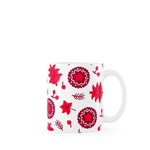 White Winter Mug