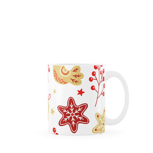 White Winter Mug