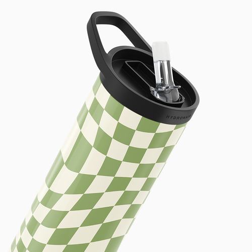 Hydronair Checkered Water Bottle