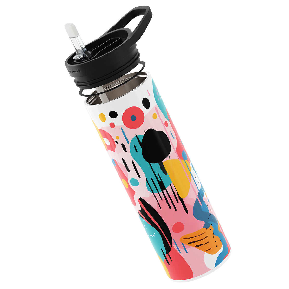 Abstract Double Walled 20oz Bottle