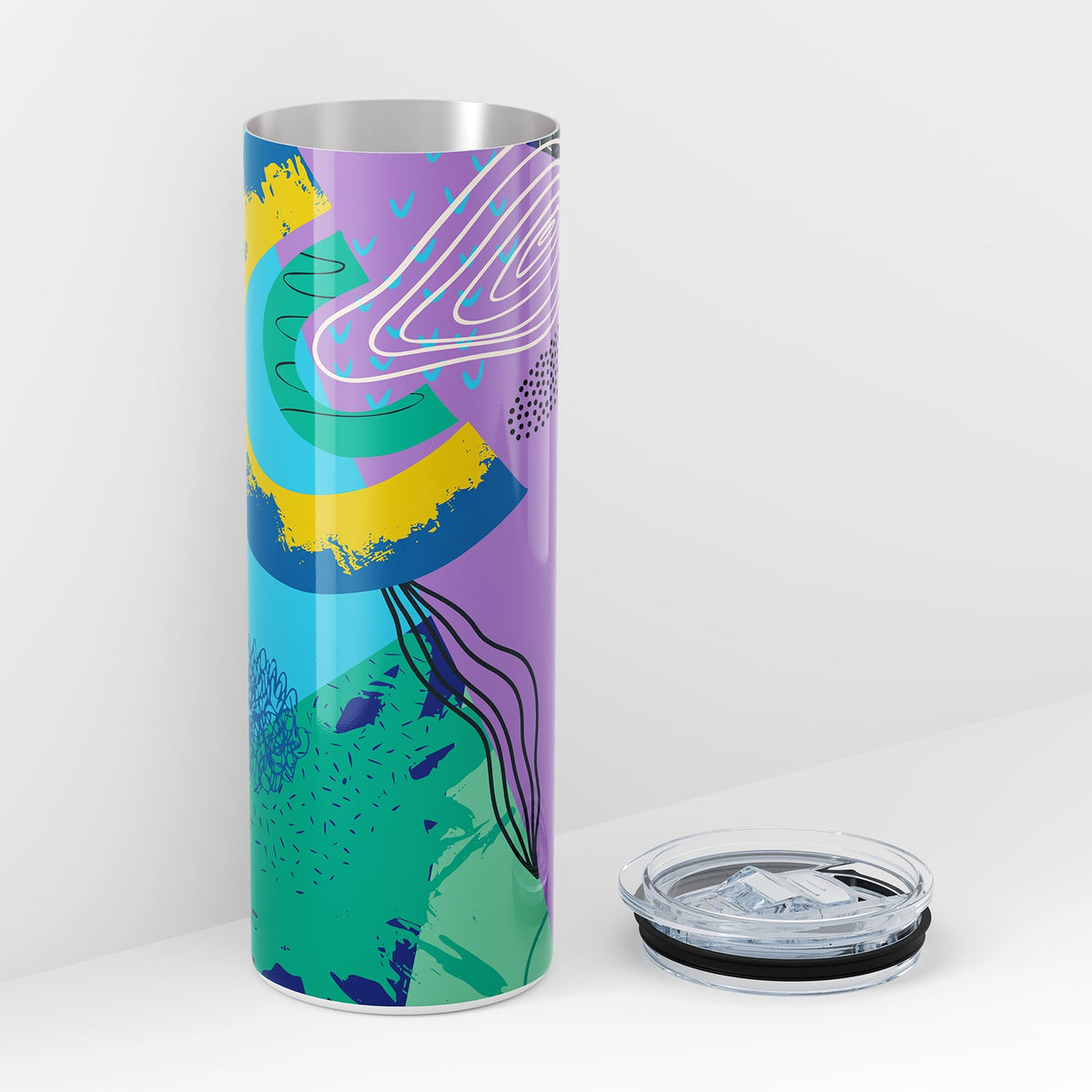 Abstract Double Walled 20oz Tumbler