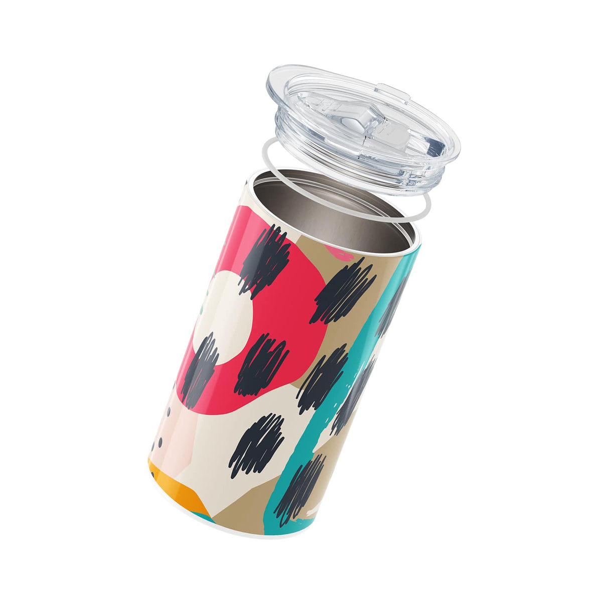 Abstract Insulated 12oz Cup