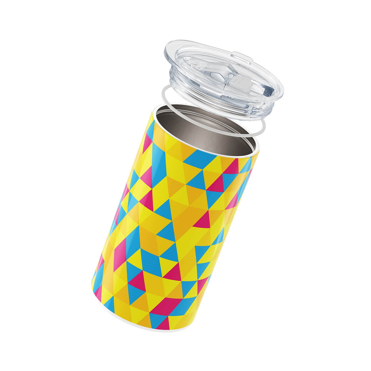 Baby Blue Geometric 340ml Coffee Cup By Hydronair 