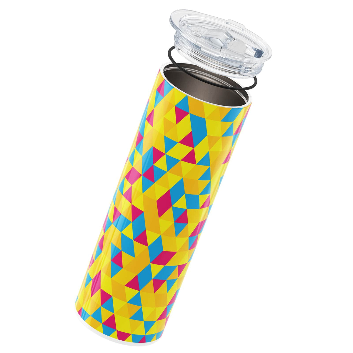 Baby Blue Geometric 560ml Cup By Hydronair 