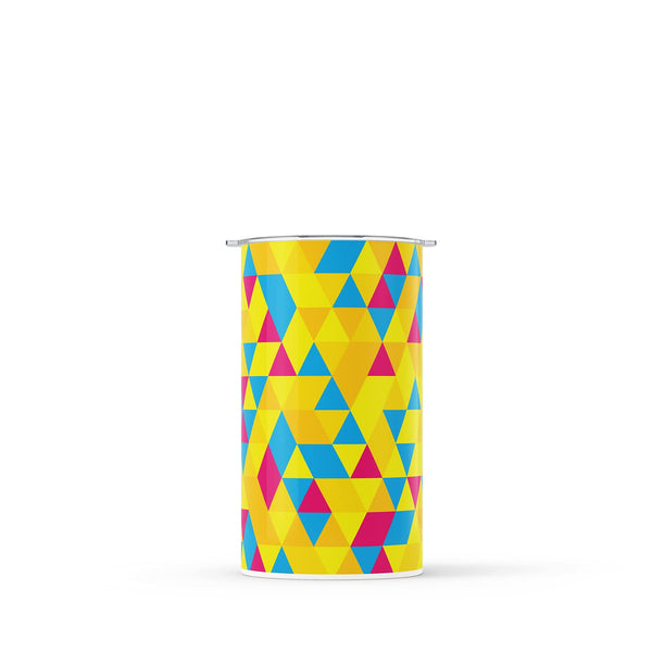Baby Blue Geometric 340ml Reusable Coffee Cup By Hydronair 
