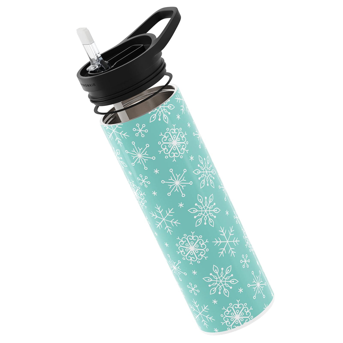 Baby Blue Winter 560ml Reusable Bottle By Hydronair