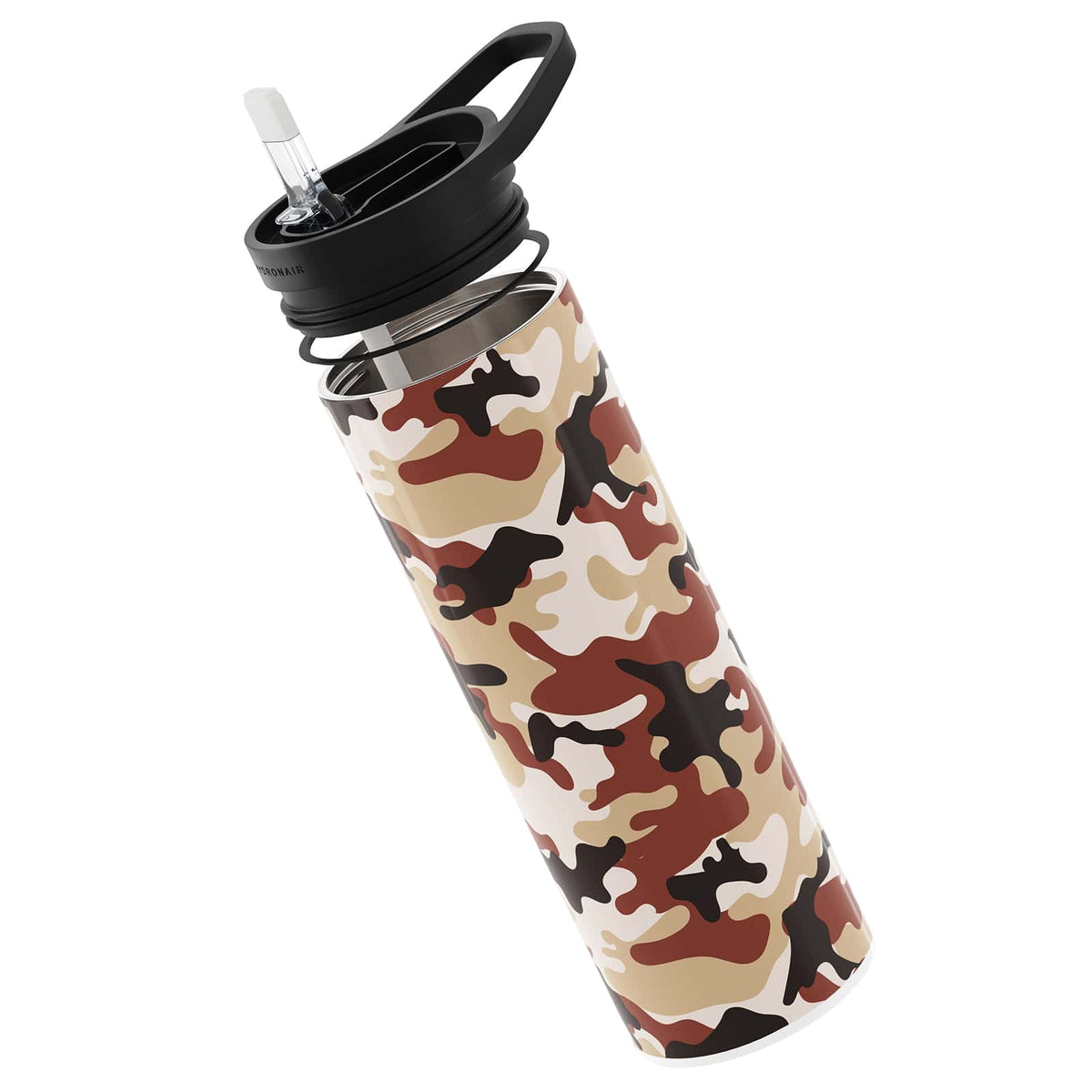 Beige Camouflage 560ml Reusable Bottle By Hydronair