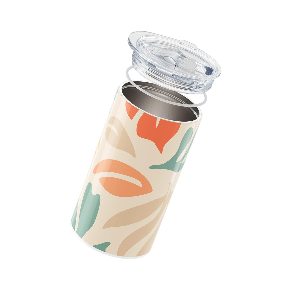 Beige Floral Spring 340ml Coffee Cup By Hydronair 