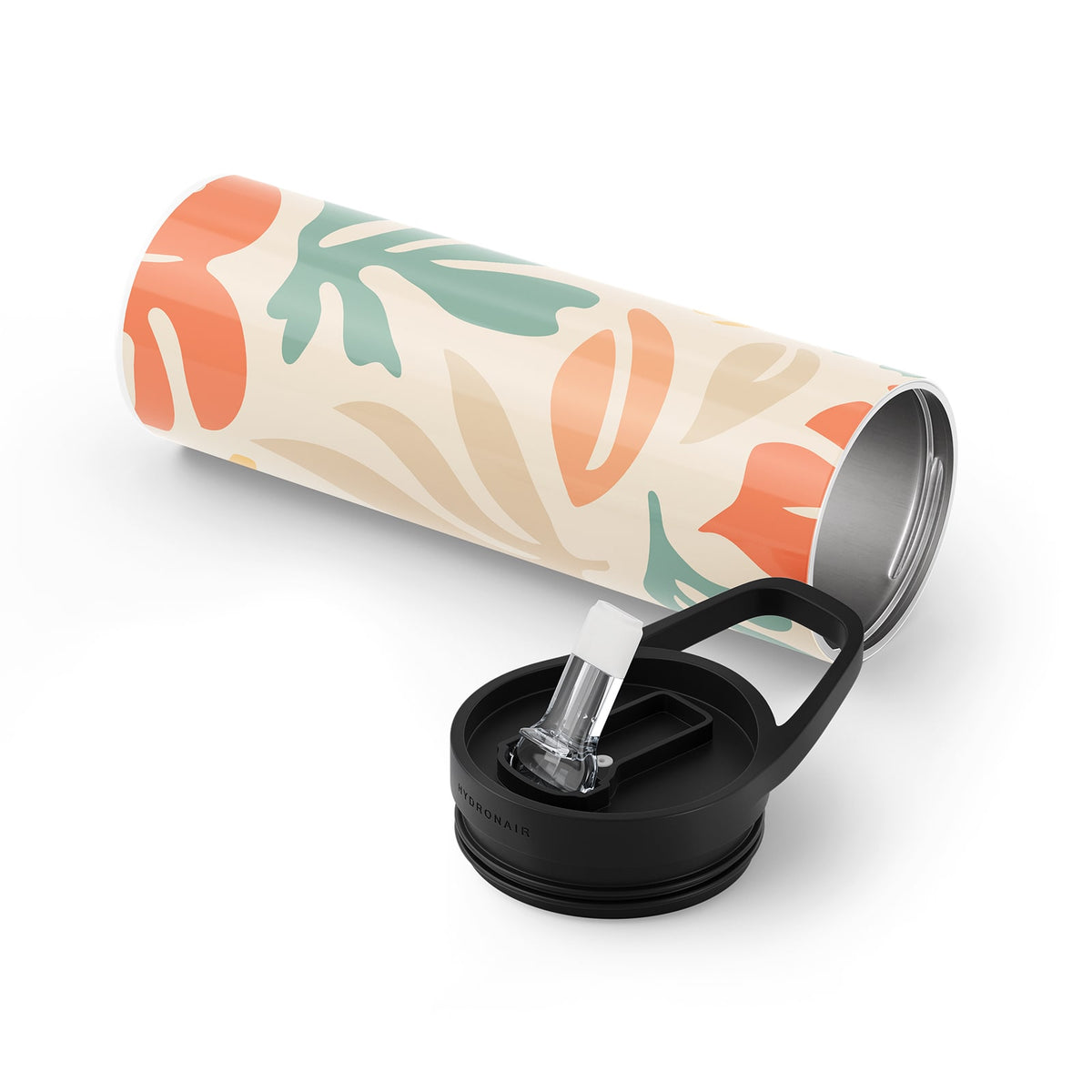 Beige Floral Spring 560ml Bottle By Hydronair