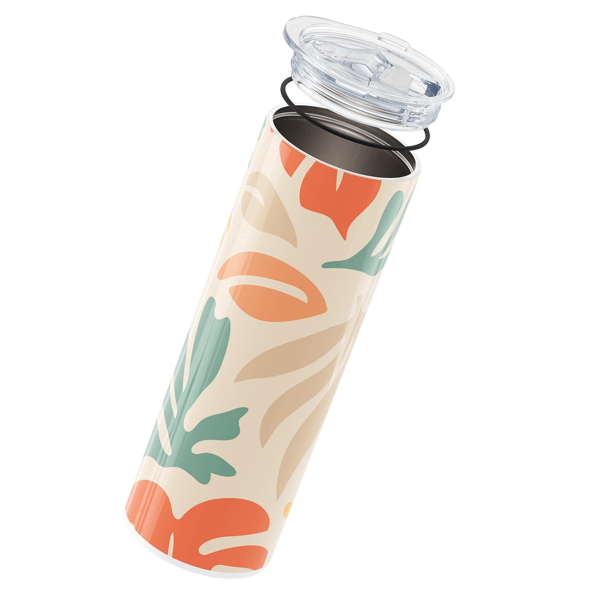 Beige Floral Spring 560ml Cup By Hydronair 