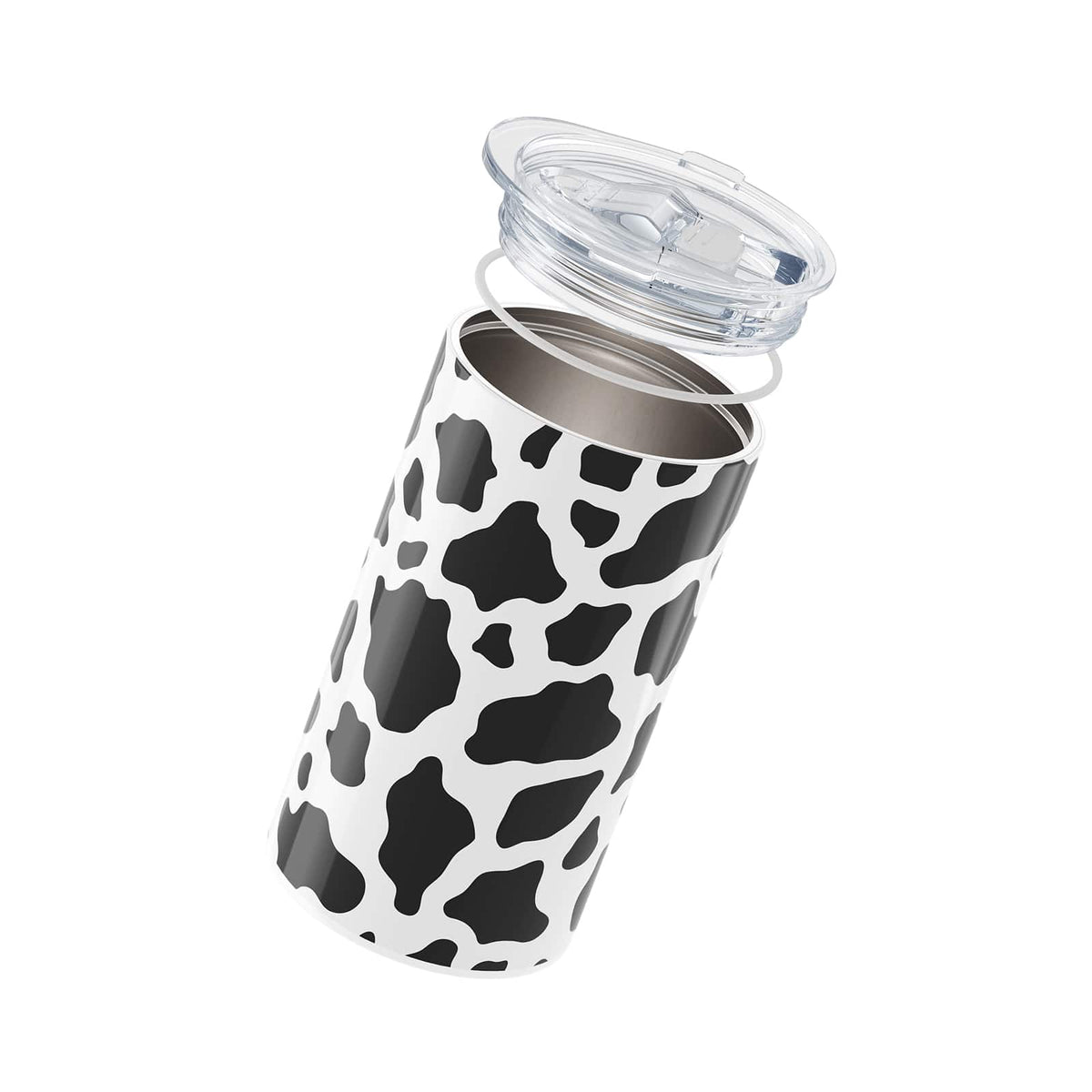 Black Cow Print 340ml Coffee Cup By Hydronair 