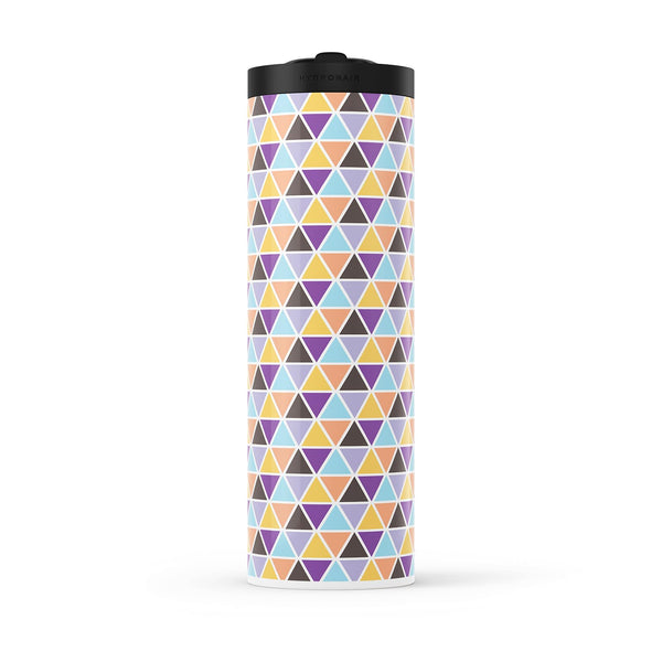 Black Geometric 560ml Water Bottle By Hydronair