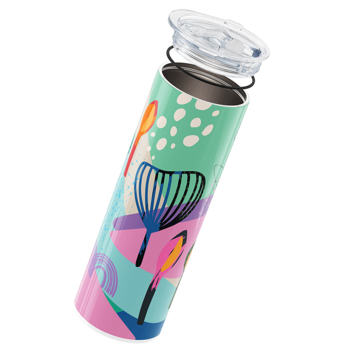 Blue Abstract 560ml Cup By Hydronair