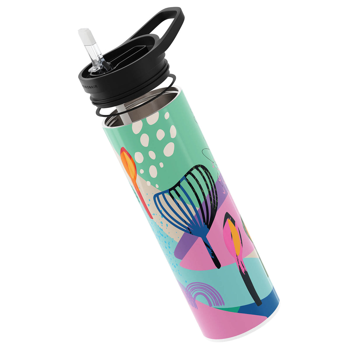 Blue Abstract 560ml Reusable Bottle By Hydronair