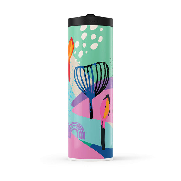 Blue Abstract 560ml Water Bottle By Hydronair