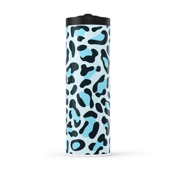 Blue Animal Print 560ml Water Bottle By Hydronair