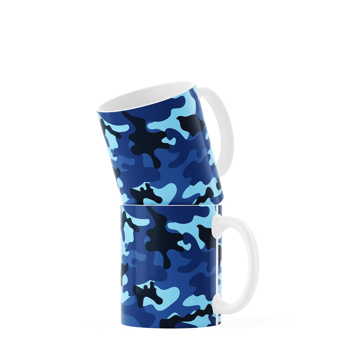 Blue Camo Coffee Mug