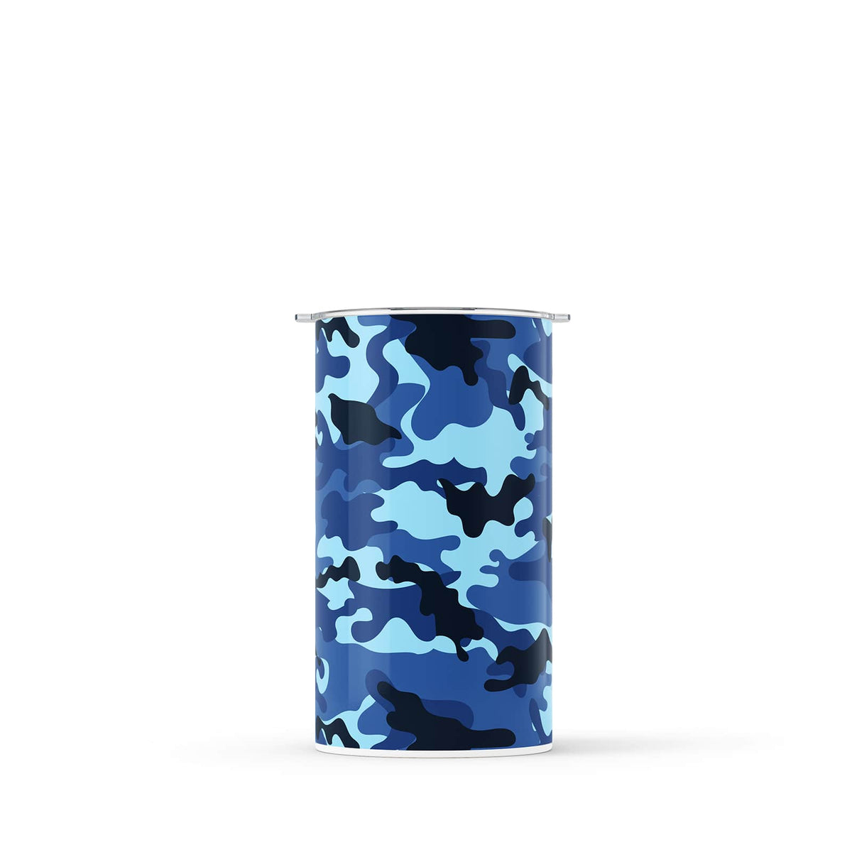 Blue Camo Double Walled 12oz Cup