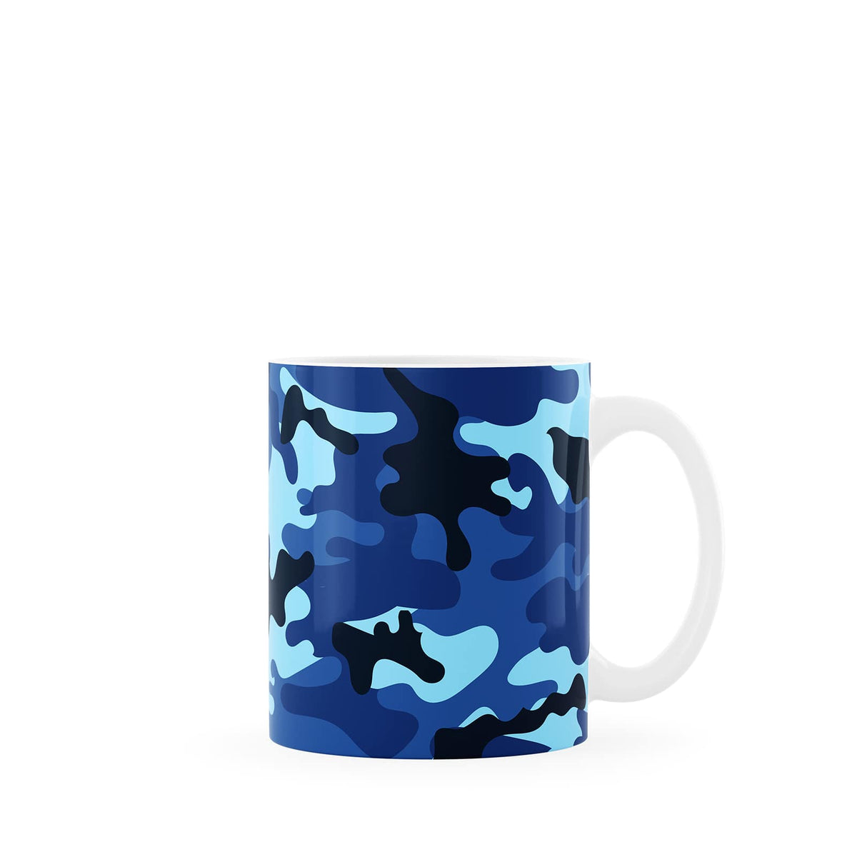 Blue Camo Mug