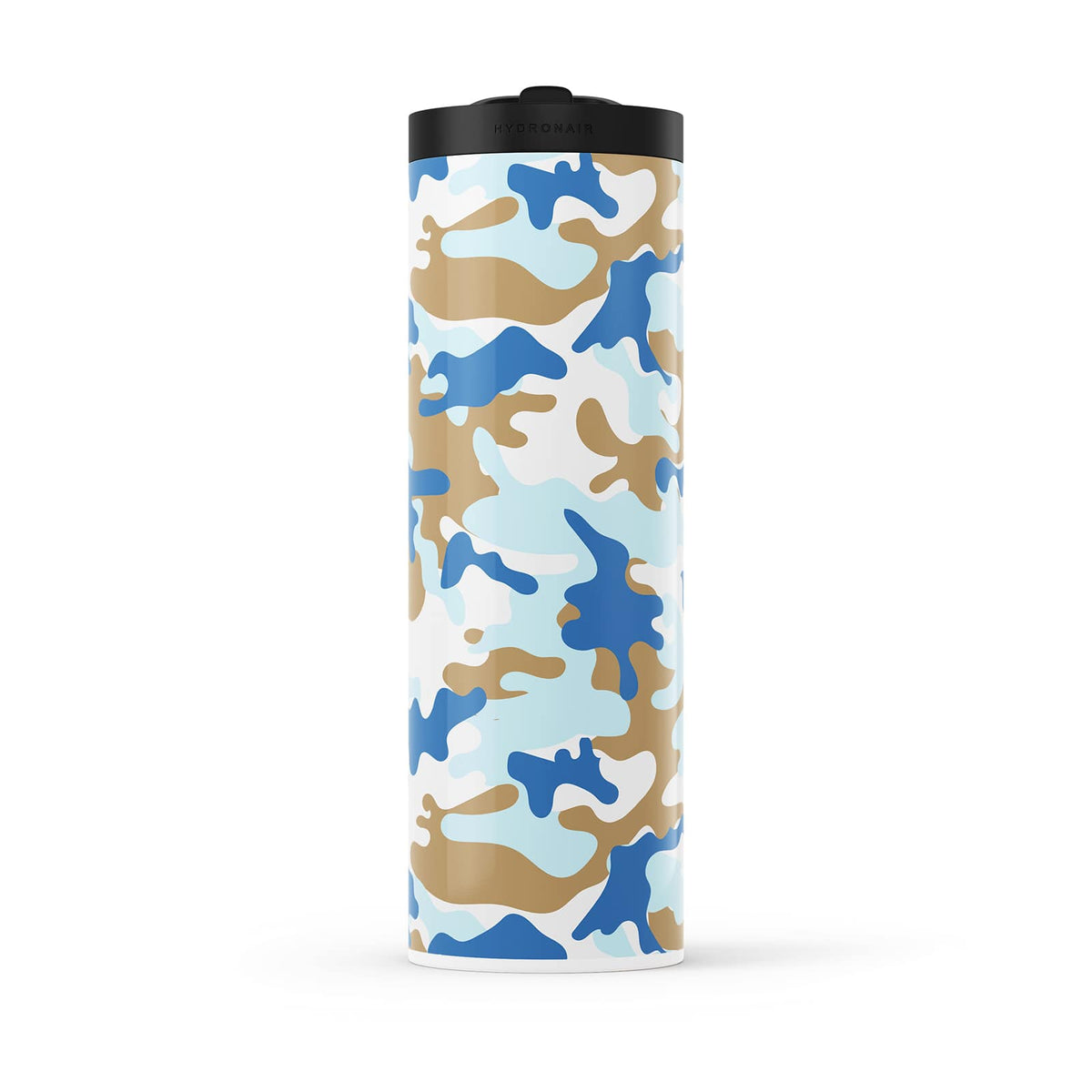 Blue Camouflage 560ml Water Bottle By Hydronair