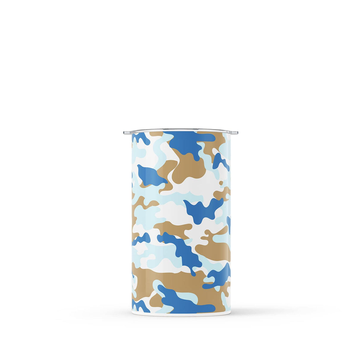 Blue Camouflage 340ml Reusable Coffee Cup By Hydronair 