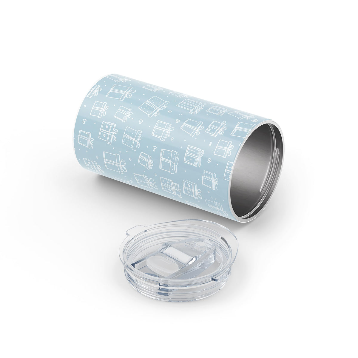 Blue Christmas 340ml Reusable Cup By Hydronair 