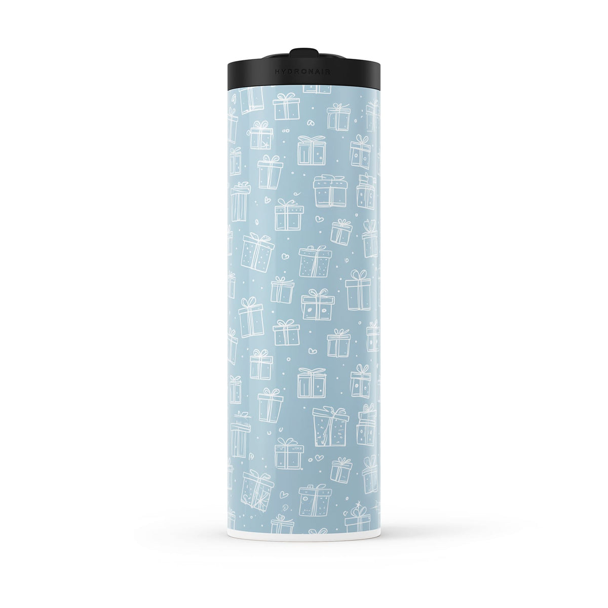 Blue Christmas 560ml Water Bottle By Hydronair
