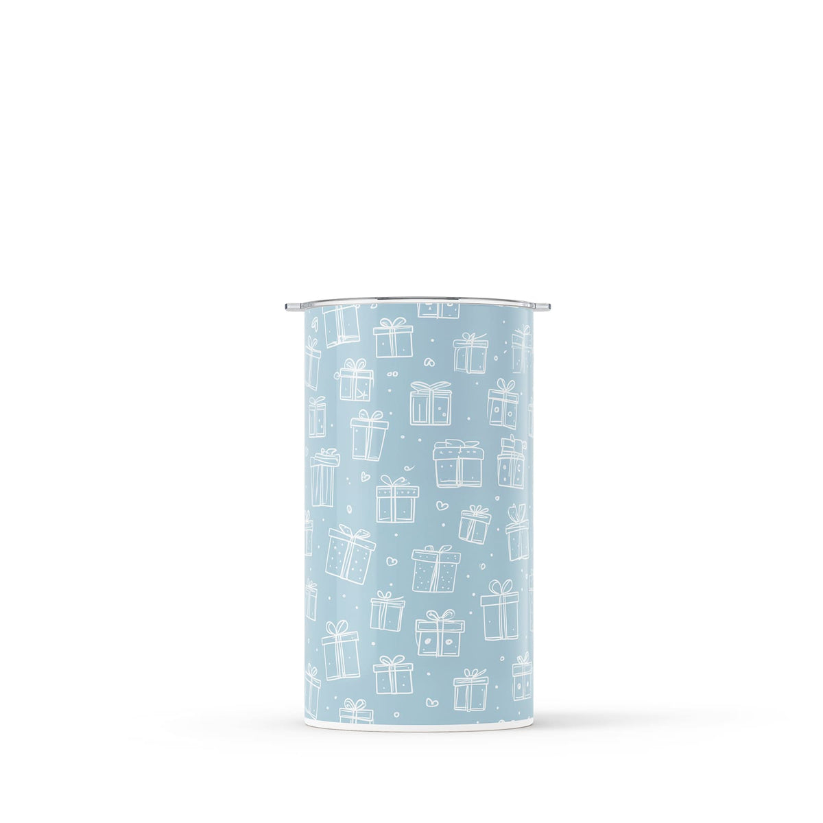 Blue Christmas 340ml Reusable Coffee Cup By Hydronair 