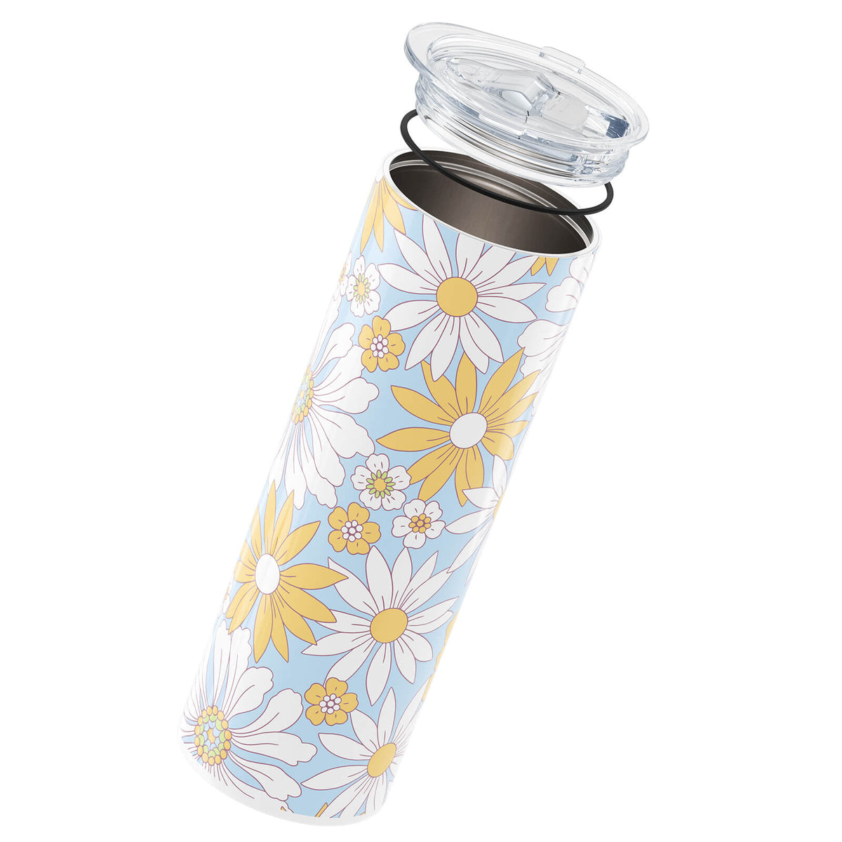 Blue Floral 560ml Cup By Hydronair