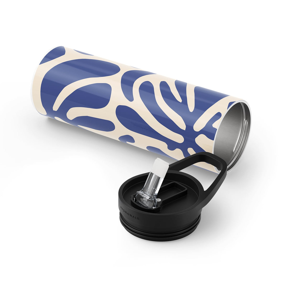 Blue Floral Spring 560ml Bottle By Hydronair