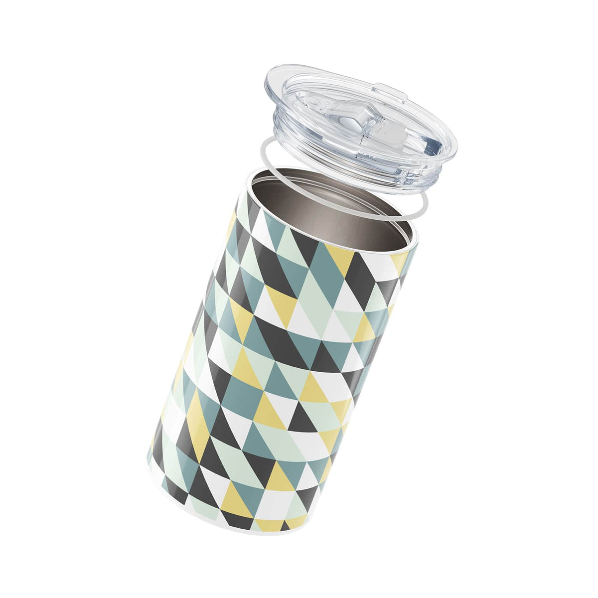 Blue Geometric 340ml Coffee Cup By Hydronair 