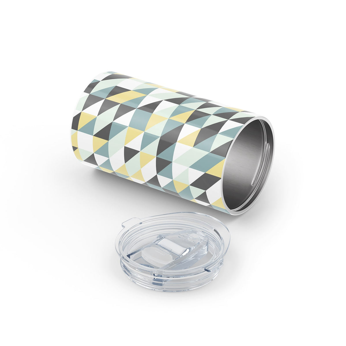 Blue Geometric 340ml Reusable Cup By Hydronair
