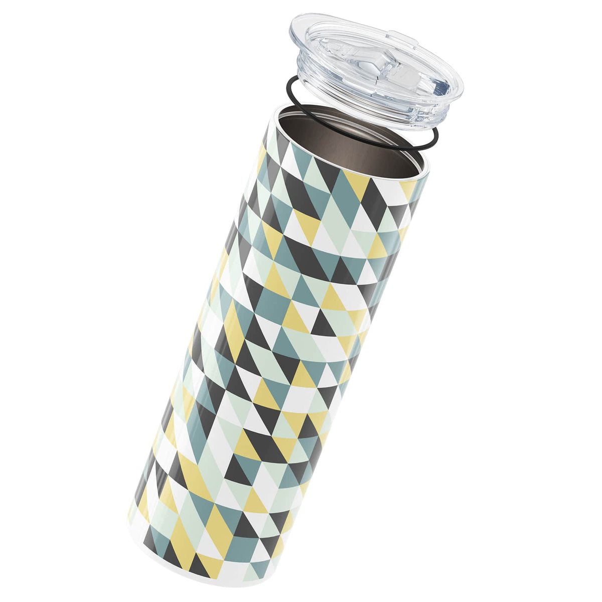 Blue Geometric 560ml Cup By Hydronair