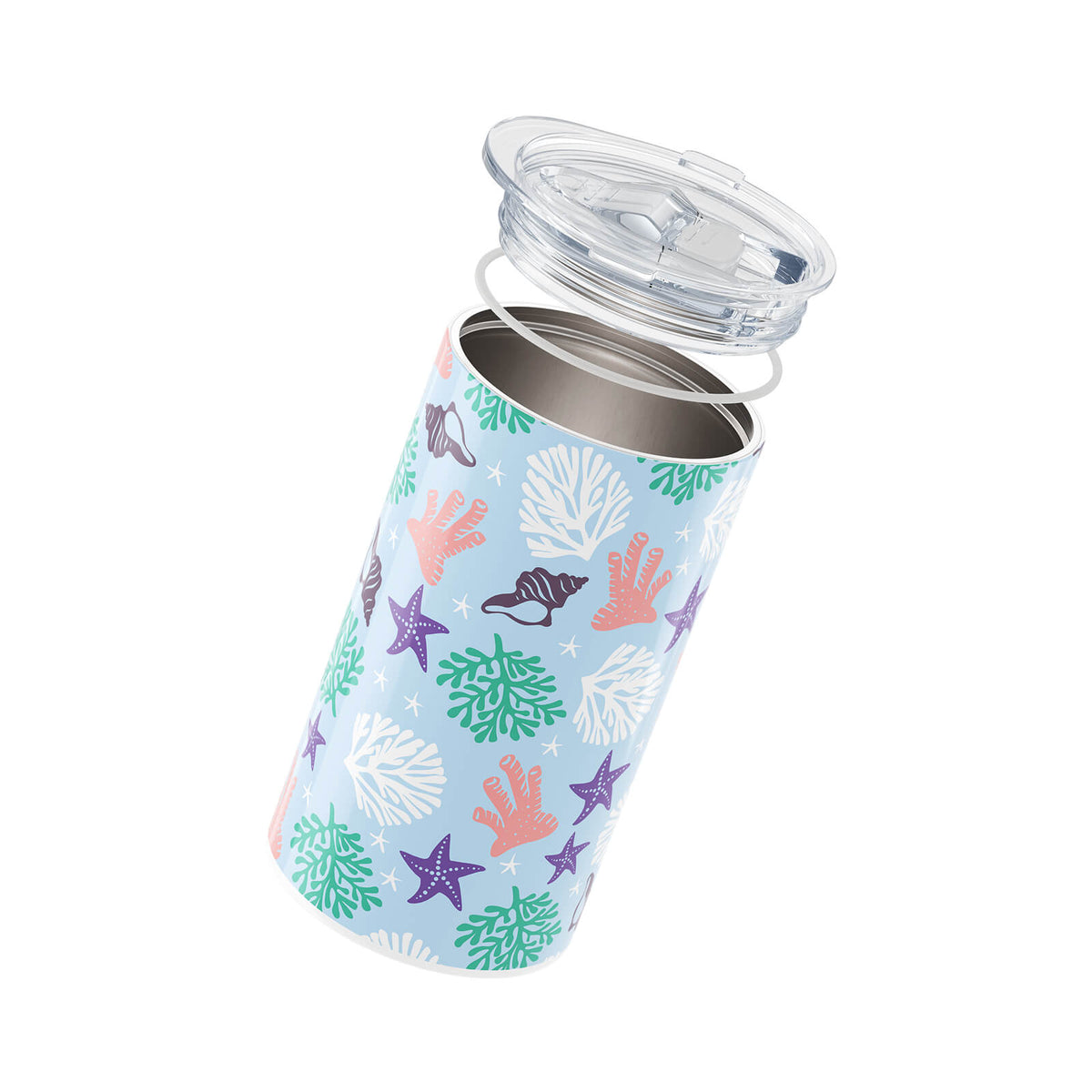 Blue Nautical 340ml Coffee Cup By Hydronair