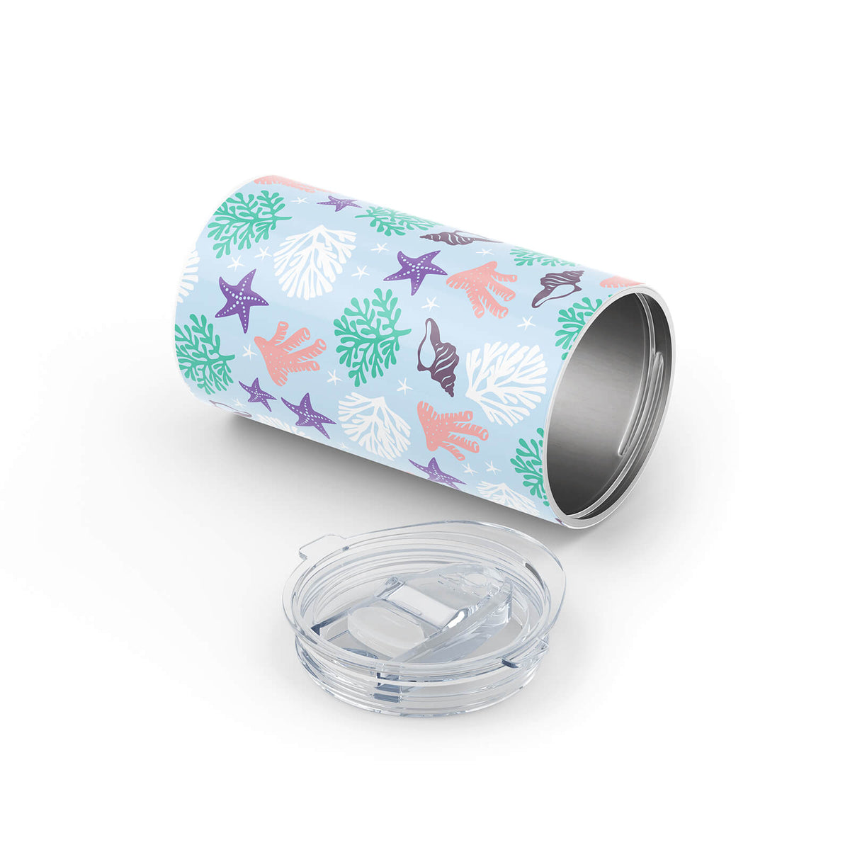 Blue Nautical 340ml Reusable Cup By Hydronair