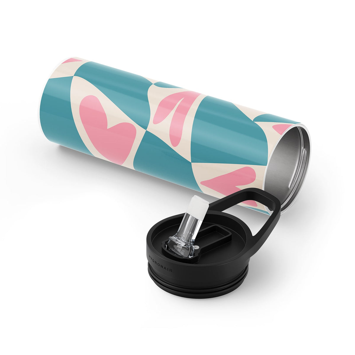 Blue Retro 560ml Bottle By Hydronair