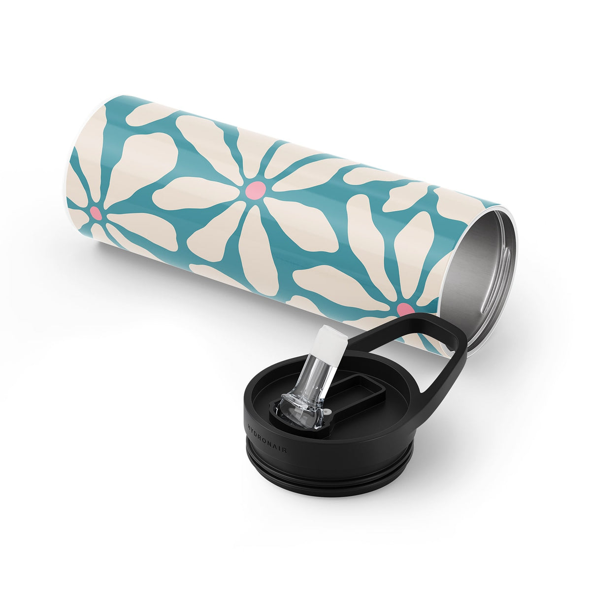 Blue Retro 560ml Bottle By Hydronair