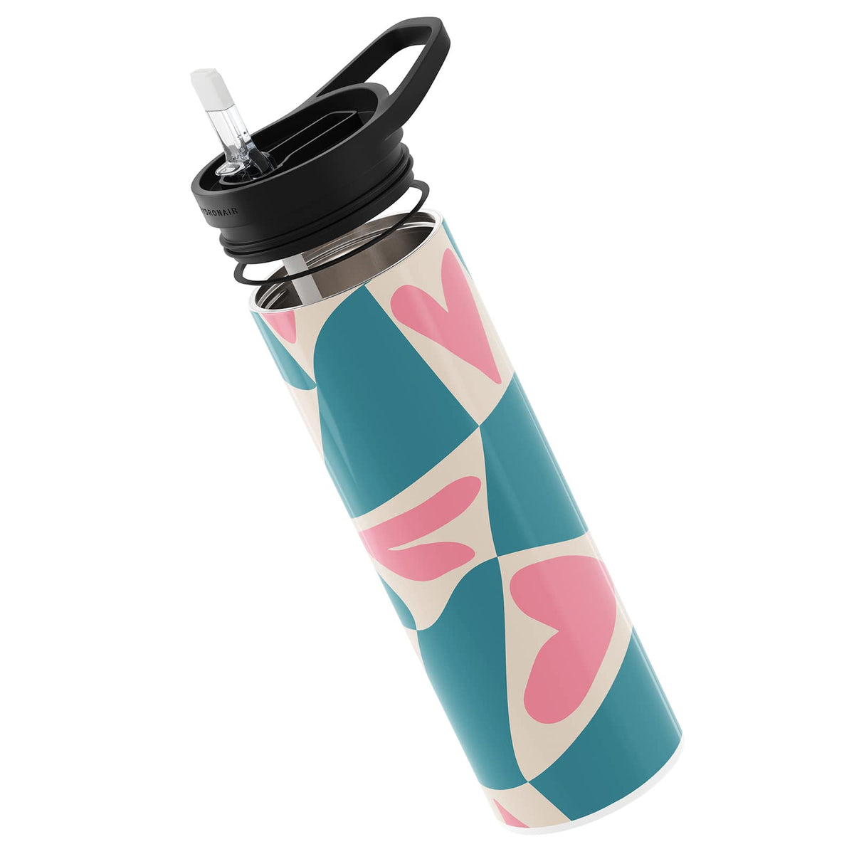 Blue Retro 560ml Reusable Bottle By Hydronair