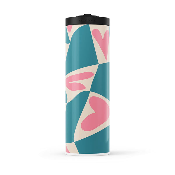 Blue Retro 560ml Water Bottle By Hydronair